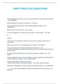 ARRT PRACTICE QUESTIONS