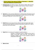 Pearson Edexcel International GCSE &lpar;9-1&rpar; Business - 1 - Business activitand influences on business