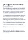 APICs CSCP Section 3A &lpar;Chapters 1-2&rpar; Exam 271 Questions & Answers&period;