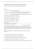 Neurophysiology Exam Questions and Correct Answers &lpar;Rated A&plus;&rpar; Already Passed 