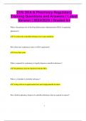 CVS DEA & Pharmacy Regulatory Training Questions and Answers &vert; Latest  Version &vert; 2024&sol;2025 &vert; Graded A&plus;
