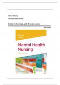Test Bank - Mental Health Nursing&comma; 6th Edition &lpar;Gorman&rpar;&comma; Chapter 1-22 &vert; 9781719645607 &vert;&vert;Complete A&plus; Guide