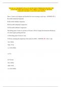 PHYSICAL CHEMISTRY FINAL EXAM REVISION PROBLEMS 2024&sol;2025&period; THE LATEST REVISION QUESTIONS AND CORRECT ANSWERS IN 2024&sol;2025&period; &lpar;ALREADY GRADED A&plus;&rpar; &lpar;LATEST 2024 UPDATE&rpar;