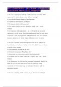 RICCI CHAPTER 45 - TEST BANK - 4TH EDITION QUESTIONS AND ACTUAL ANSWERS