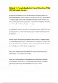 Ballade vir 'n enkeling Latest Exam&vert; Questions With 100&percnt; Correct Answers