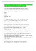 RICCI CHAPTER 27 - TEST BANK - 4TH EDITION QUESTIONS AND ACTUAL ANSWERS UPDATED 2024 - 2025