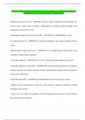 NUR 3145 Exam 1EXAM QUESTIONS AND ALL CORRECT ANSWERS &lpar;ALREADY GRADED A&plus;&rpar; &lpar;2024 UPDATE&rpar; 100&percnt; GUARANTEED