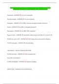 NUR 3145 Final Exam EXAM QUESTIONS AND ALL CORRECT ANSWERS &lpar;ALREADY GRADED A&plus;&rpar; &lpar;2024 UPDATE&rpar; 100&percnt; GUARANTEED