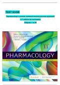 Test Bank Pharmacology A Patient-Centered Nursing Process Approach&comma; 11th Edition by Linda E&period; McCuistion &vert;&vert; All Chapters &vert;&vert; Complete Solution &vert; Grade A&plus;&period;