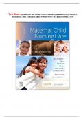 Test Bank for Maternal Child Nursing Care 7th Edition &vert; Shannon E&period; Perry&comma; Marilyn J&period; Hockenberry&comma; Mary Catherine Cashion &vert; ISBN 9780323776714 &vert; All Chapters 1&ndash;50 &vert; Latest 2025