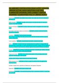 ISA ARBORIST CERTIFICATION EXAM LATEST UPDATED VERSION ACTUAL EXAM QUESTIONS AND WELL ELABORATED ANSWERS &lpar;100&percnt; CORRECT VERIFIED ANSWERS&rpar; &vert;GUARANTEED PASS A&plus; &lpar;BRAND NEW&excl;&excl;&rpar;