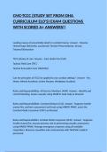 CMC-TCCC &lpar;STUDY SET FROM DHA CURRICULUM ELO'S&rpar; EXAM QUESTIONS WITH SCORED A&plus; ANSWERS&excl;&excl;