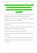 PHYSICAL SCIENCE EXAM REVISION QUESTIONS&period; ALL END YEAR EXAM REVISION QUESTIONS AND CORRECT ANSWERS &lpar;ALREADY GRADED A&plus;&rpar; &lpar;2024 UPDATE&rpar; 100&percnt; GUARANTEED