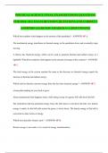 PHYSICAL SCIENCE FINAL EXAM REVISION QUESTIONS FOR 2024&period; ALL EXAM REVISION QUESTIONS AND CORRECT ANSWERS &lpar;ALREADY GRADED A&plus;&rpar; &lpar;2024 UPDATE&rpar;