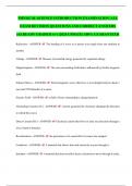 PHYSICAL SCIENCE INTRODUCTION EXAMINATION&period; ALL EXAM REVISION QUESTIONS AND CORRECT ANSWERS &lpar;ALREADY GRADED A&plus;&rpar; &lpar;2024 UPDATE&rpar; 100&percnt; GUARANTEED