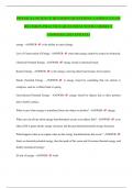 PHYSICAL SCIENCE REVISION QUESTIONS&period; SAMPLE EXAM REVISION PRACTICE QUESTIONS WITH CORRECT ANSWERS &lpar;2024 UPDATE&rpar;