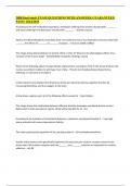 DBB final study EXAM QUESTIONS WITH ANSWERS&vert; GUARANTEED PASS&excl;&excl; 2024&sol;2025