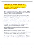 OB MATERNITY HESI EXAM 2024 LATEST 2  DIFFERENT VERSIONS 110 QUESTIONS AND  ANSWERS WITH RATIONALES NEXT GEN  &lpar;NGN&rpar;GUARANTEED PASS