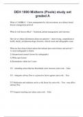 DEH 1800 Midterm &lpar;Poole&rpar; study set graded A