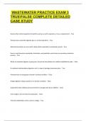 Wastewater practice exam 3 true&sol;false