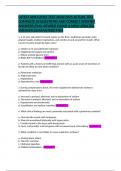 LATEST AMLS POST TEST 2024&sol;2025 ACTUAL TEST COMPLETE 50 QUESTIONS AND CORRECT VERIFIED ANSWERS &lpar;FULL REVISED EXAM&rpar; A NEW UPDATED VERSION&vert;GUARANTEED PASS