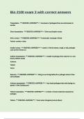 Bio 2100 exam 3 with correct answers