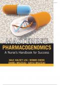 Mastering Pharmacogenomics A Nurse&rsquo;s Handbook for Success