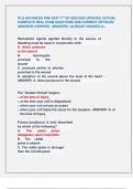 ITLS ADVANCED PRE-TEST 7TH ED 2024&sol;2025 UPDATES &sol;ACTUAL  COMPLETE REAL EXAM QUESTIONS AND CORRECT DETAILED  ANSWERS &lpar;VERIFIED ANSWERS &rpar; ALREADY GRADED A&plus;&period;