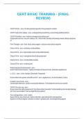 CERT BASIC TRAINING - &lpar;FINAL REVIEW&rpar;