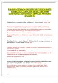 RN ATI CAPSTONE COMPREHENSIVE PROCTORED  FORM C 2024 COMPLETE 180 ACTUAL EXAM  QUESTIONS AND CORRECT DETAILED ANSWERS&sol;  GRADED A&plus;