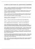 ILLINOIS CLASS B NON-CDL QUESTIONS & ANSWERS