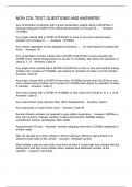 NON CDL TEST QUESTIONS AND ANSWERS