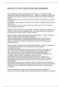 NON-CDL STUDY QUESTIONS AND ANSWERS