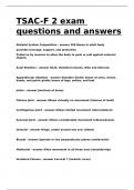 TSAC-F 2 exam questions and answers&period;