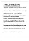 TSAC-F Chapter 1 exam questions and answers&period;