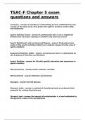 TSAC-F Chapter 5 exam questions and answers&period;