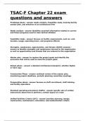 TSAC-F Chapter 22 exam questions and answers&period;