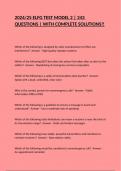2024&sol;25 ELFG TEST MODEL 2 &vert; 243 QUESTIONS &vert; WITH COMPLETE SOLUTIONS&excl;&excl;