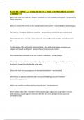 ELFF REVIEW PT 2 &vert; 191 QUESTIONS &vert; WITH ANSWERS RATED 100&percnt; CORRECT&excl;&excl;