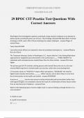 29 BPOC CIT Practice Test Questions With Correct Answers