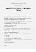 ART 2313 HINOJOSA EXAM 3 STUDY GUIDE&period;