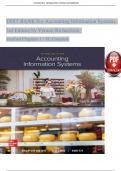 Accounting Information Systems&comma; 3rd Edition TEST BANK by Vernon Richardson&comma; Verified Chapters 1 - 18&comma; Complete Newest Version