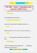 PSY 340 -- Exam 1 Questions and  Answers &lpar;100&percnt; Pass&rpar;