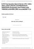 B-747 Oral Question Bank & Review &lpar;PC&rpar; &vert; 2024-2025 LATEST UPDATE COMPREHENSIVE QUESTIONS &lpar;Frequently Most Tested&rpar; AND VERIFEID ANSWERS &lpar;100&percnt; accurate&rpar;&vert;GET IT A&plus;
