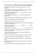 SEATTLE FEX-1 STARTER QUESTIONS & ANSWERS