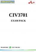 CIV3701 Exam Pack 2025