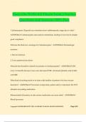 Maryville NURS 615 Pharm Exam 2 Practice Questions and Answers 100&percnt; Pass
