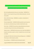 Maryville University NURS 615 Bundled Exams Questions and Answers 100&percnt; Pass Guaranteed&period;