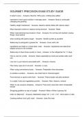 GOURMET PRECISION EXAM STUDY GUIDE