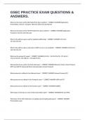 GSEC PRACTICE EXAM QUESTIONS & ANSWERS&period;
